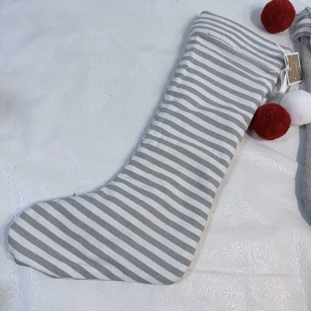 2 Target Sugar Paper Christmas Stockings